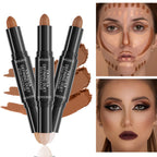 Contour sticks with application examples on a white background